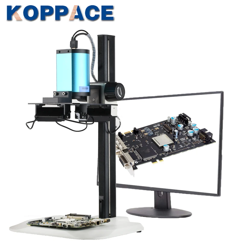 KOPPACE 1X-14X,2 million pixels,HDMI HD,Industrial Autofocus Microscope,Large PCB circuit board inspection,LED 4-side adjustable
KOPPACE 1X-14X,2 million pixels,HDMI HD,Industrial Autofocus Microscope,Large PCB circuit board inspection,LED 4-side adjustable