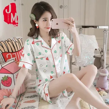 Women Pajama Sets Silk Short Pyjamas Flower Print Luxury Kawaii Pijama Mujer Summer Satin Nighties Sleepwear 2XL Sleep
Women Pajama Sets Silk Short Pyjamas Flower Print Luxury Kawaii Pijama Mujer Summer Satin Nighties Sleepwear 2XL Sleep