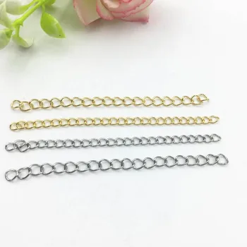 20pcs/lot 316L Stainless Steel 5cm Length 0.6x3x4mm Gold Steel Tone Extend Tail Chain for DIY Necklace Jewelry Making Materials
20pcs/lot 316L Stainless Steel 5cm Length 0.6x3x4mm Gold Steel Tone Extend Tail Chain for DIY Necklace Jewelry Making Materials