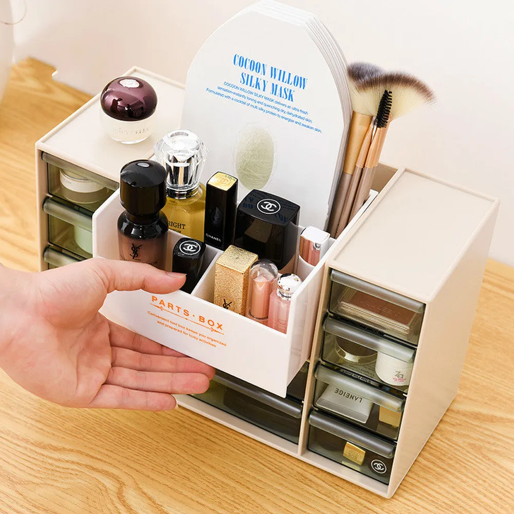 Cosmetic storage box transparent plastic simple desktop storage box drawer type skin care product box lipstick stand XI2251533
Cosmetic storage box transparent plastic simple desktop storage box drawer type skin care product box lipstick stand XI2251533