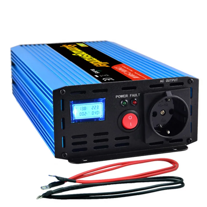 EDECOA 1200W/2500W peak modified sine wave inverter DC 12V to AC 220 230 240V power inverter converter free shipping
EDECOA 1200W/2500W peak modified sine wave inverter DC 12V to AC 220 230 240V power inverter converter free shipping