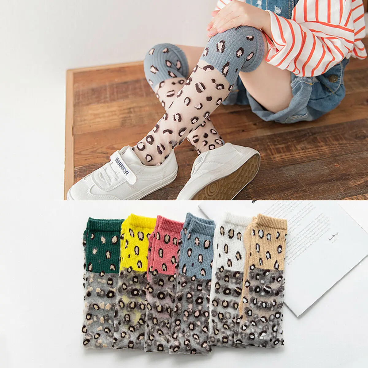 6 Colors One Pairs Stocking Kids Girls Cute Breathable Leopard Knee Socks Soft Comfortable Mid Tube Socks
6 Colors One Pairs Stocking Kids Girls Cute Breathable Leopard Knee Socks Soft Comfortable Mid Tube Socks