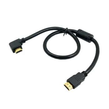 10pcs/lot CY 50cm 90 Degree Right Angled Type HDMI Male to HDMI Male Cable support 1.4 & 3D & ethernet
10pcs/lot CY 50cm 90 Degree Right Angled Type HDMI Male to HDMI Male Cable support 1.4 & 3D & ethernet