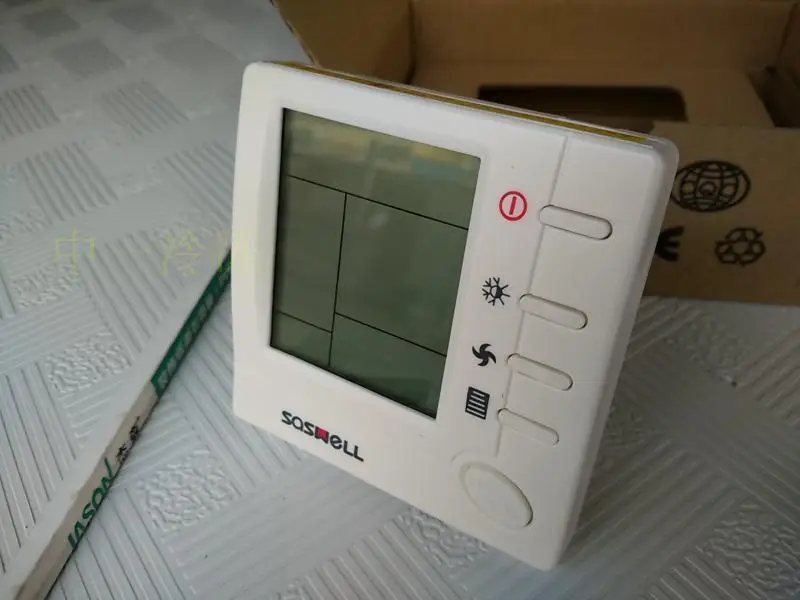 Central Air Conditioning Temperature Controller SAS803FCT-2 Coil Fan Three-speed Switching Room Temperature Controller
Central Air Conditioning Temperature Controller SAS803FCT-2 Coil Fan Three-speed Switching Room Temperature Controller