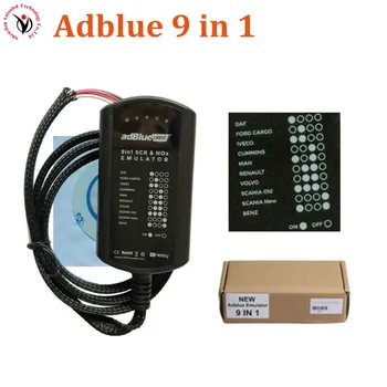 High Quality Adblue Emulator 9 in 1 Diesel Truck Diagnostic AdBlue Emulation 9in1 For Trucks Buses and Heavy Vehicles EURO 4& 5
High Quality Adblue Emulator 9 in 1 Diesel Truck Diagnostic AdBlue Emulation 9in1 For Trucks Buses and Heavy Vehicles EURO 4& 5