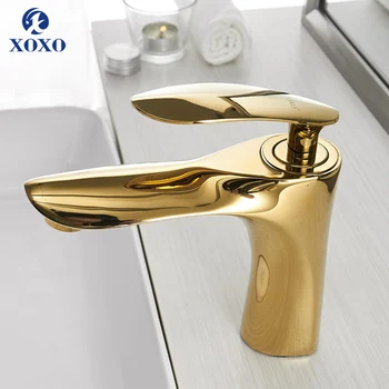 XOXO Basin Faucets Hot and Cold Gold Bathroom Faucet Basin Mixer Tap Single Handle Single Hole Basin Water Sink Mixer Tap 20055
XOXO Basin Faucets Hot and Cold Gold Bathroom Faucet Basin Mixer Tap Single Handle Single Hole Basin Water Sink Mixer Tap 20055