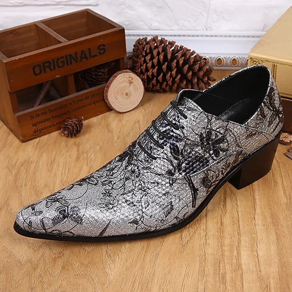 Leather Tip Zapatos De Hombres Casual Personality Printing Men's Shoes Men Shoes Leather Formal
Leather Tip Zapatos De Hombres Casual Personality Printing Men's Shoes Men Shoes Leather Formal