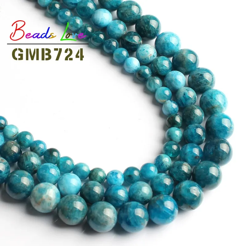 Natural A+ Blue Apatite Round Loose Smooth Beads for Jewelry Making Pick Size 6/8/10MM 15 Inches DIY Bracelet Necklace Jewellery
Natural A+ Blue Apatite Round Loose Smooth Beads for Jewelry Making Pick Size 6/8/10MM 15 Inches DIY Bracelet Necklace Jewellery