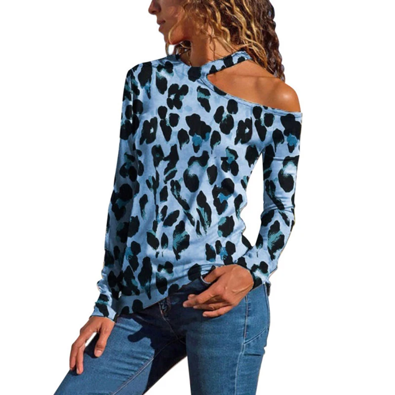 Harajuku Leopard Printed Women T Shirt One Shoulder Sexy Tshirt Plus Size S-5xl Chemise Femme SJ1586E
Harajuku Leopard Printed Women T Shirt One Shoulder Sexy Tshirt Plus Size S-5xl Chemise Femme SJ1586E