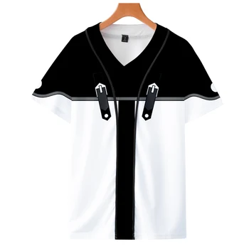 2019 new hot kingdom hearts 3 cos unisex Bottom shirt autumn Short-sleeved baseball couple love parent-child 
2019 new hot kingdom hearts 3 cos unisex Bottom shirt autumn Short-sleeved baseball couple love parent-child