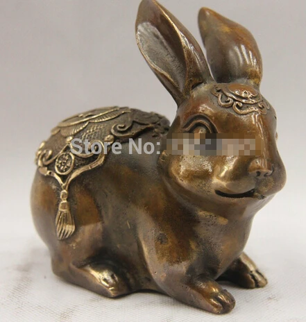 0 Chinese Folk Bronze Copper Lucky Wealth FengShui Zodiac Rabbit Sculpture Statue
0 Chinese Folk Bronze Copper Lucky Wealth FengShui Zodiac Rabbit Sculpture Statue