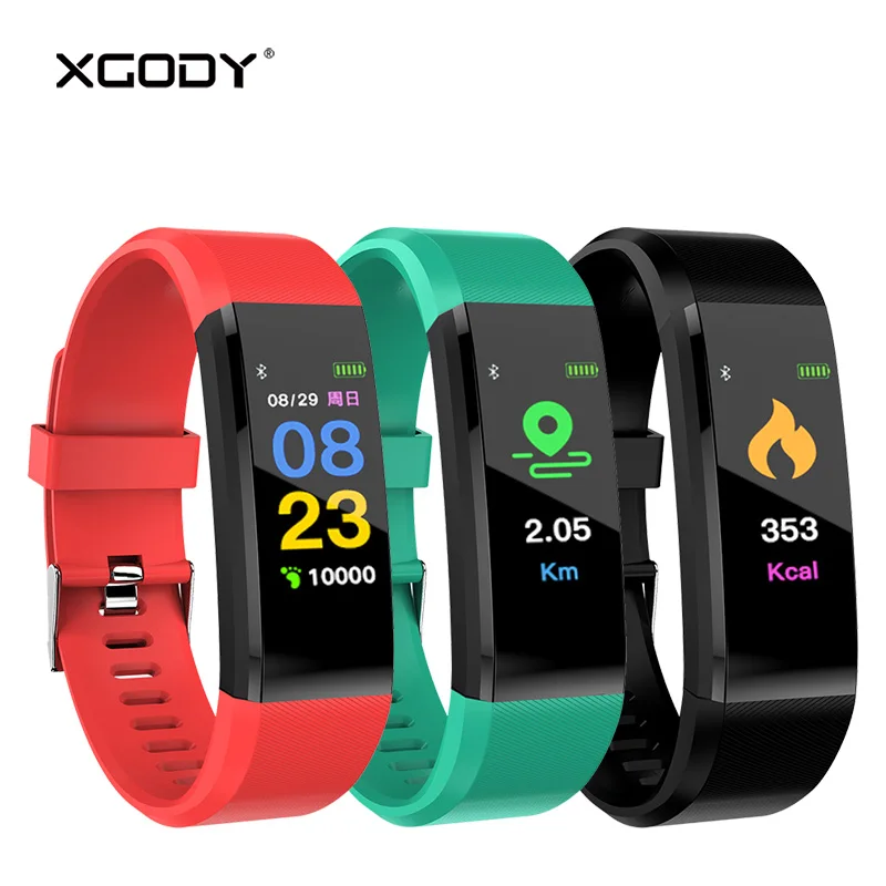 Origional XGODY CY115 Smart Wristband for iOS Android Pedometer Heart Rate Blood Pressure Monitor Smart Bracelet Fitness Tracker
Origional XGODY CY115 Smart Wristband for iOS Android Pedometer Heart Rate Blood Pressure Monitor Smart Bracelet Fitness Tracker