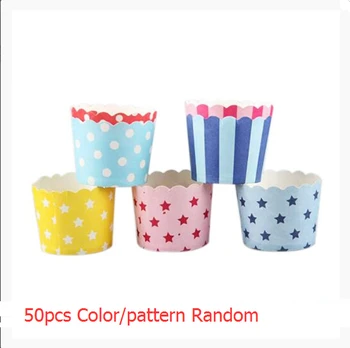 HOT 50pcs Color/pattern Random printing cupcake paper Paper Cake Case Baking Cups Liner Muffin Dessert Baking Cup
HOT 50pcs Color/pattern Random printing cupcake paper Paper Cake Case Baking Cups Liner Muffin Dessert Baking Cup