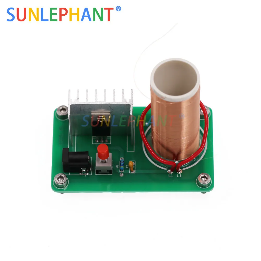 9V-12V Mini Music Tesla Coil 15W Plasma Speaker Tesla Arc Generator Wireless Transmission Electronic Diy
9V-12V Mini Music Tesla Coil 15W Plasma Speaker Tesla Arc Generator Wireless Transmission Electronic Diy
