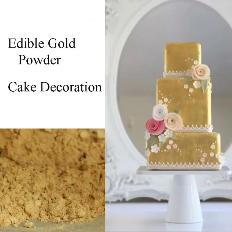 10g Golden sugar natural pigment food coloring pearlizing coating Wilton fondant cake decorating tools paste food baking macaron
10g Golden sugar natural pigment food coloring pearlizing coating Wilton fondant cake decorating tools paste food baking macaron