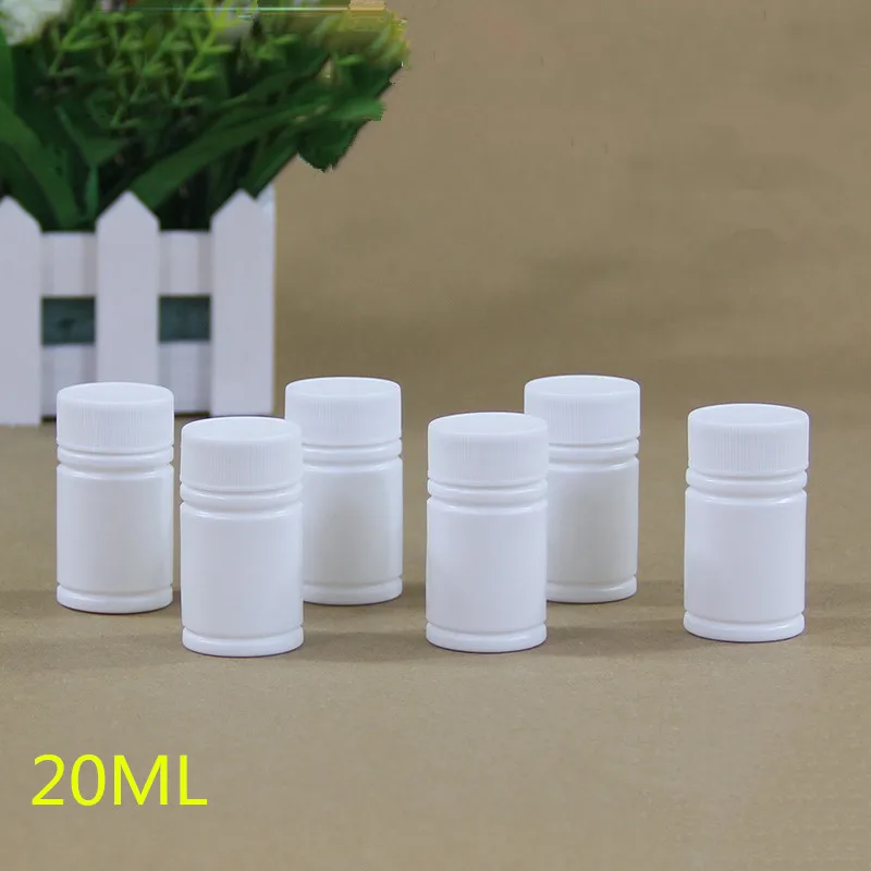 100PCS/set 20ML Empty Plastic Medicine Pill Capsule Bottles Food Grade Health Products Packing bottles wholesale
100PCS/set 20ML Empty Plastic Medicine Pill Capsule Bottles Food Grade Health Products Packing bottles wholesale