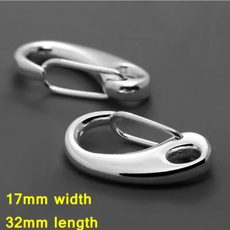 200piece lot rhodium color 32mm C Swivel Lobster Clasp Snap Hooks Key Purse Chain Holder Strap DIY accessories SCH008
200piece lot rhodium color 32mm C Swivel Lobster Clasp Snap Hooks Key Purse Chain Holder Strap DIY accessories SCH008