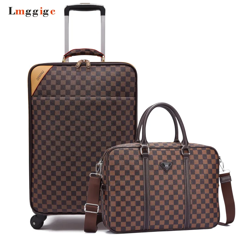 Rolling Luggage set,High quality PU leather Travel Suitcase bag with handbag,Wheels Carry-On,Women Carrier,Men Trolley drag box
Rolling Luggage set,High quality PU leather Travel Suitcase bag with handbag,Wheels Carry-On,Women Carrier,Men Trolley drag box