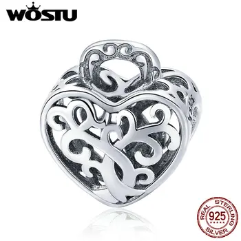 WOSTU Real 925 Sterling Silver Heart Lock Tree Of Life Charm fit Original DIY Beads Bracelet Jewelry Fashion Gift DXC726
WOSTU Real 925 Sterling Silver Heart Lock Tree Of Life Charm fit Original DIY Beads Bracelet Jewelry Fashion Gift DXC726