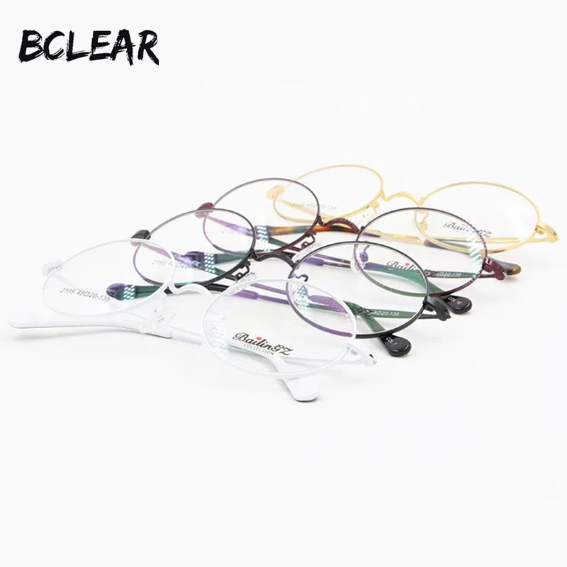 BCLEAR High quality unisex retro round optical frame alloy eyeglasses for reading and myopia high quality spectacle frames
BCLEAR High quality unisex retro round optical frame alloy eyeglasses for reading and myopia high quality spectacle frames