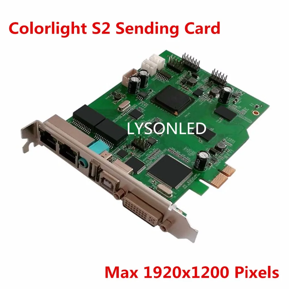 Colorlight S2 Sending Card,Full Color LED Video Display Synchronization S2 Sending Card(TS802 MSD300 5A-75B 5A-75E Hot Selling)
Colorlight S2 Sending Card,Full Color LED Video Display Synchronization S2 Sending Card(TS802 MSD300 5A-75B 5A-75E Hot Selling)