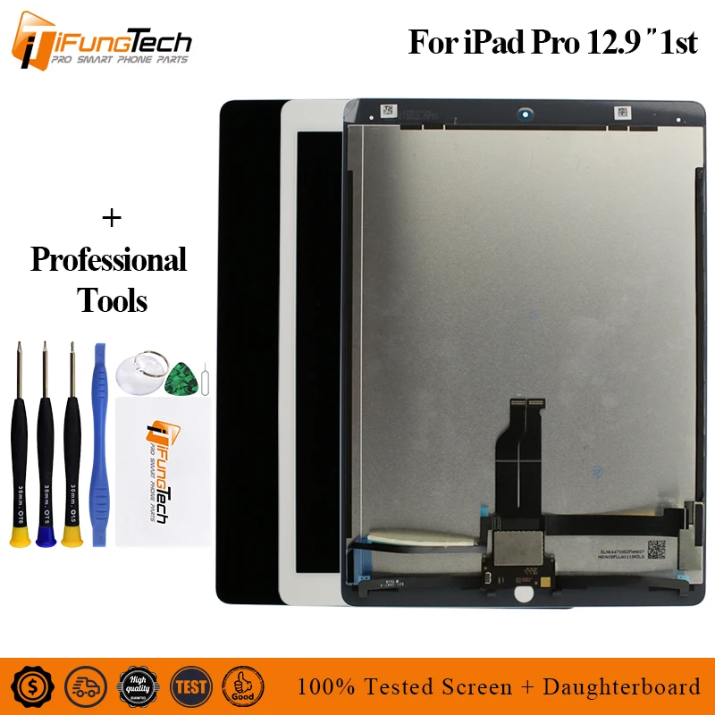 AAA+ For iPad Pro 12.9 inch LCD Display Touch Screen Digitizer Assembly Tablet lcd For iPad Pro 12.9" A1652 A1584 Replacement
AAA+ For iPad Pro 12.9 inch LCD Display Touch Screen Digitizer Assembly Tablet lcd For iPad Pro 12.9" A1652 A1584 Replacement