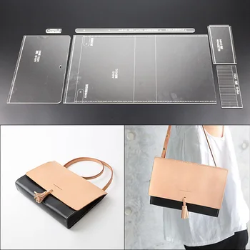 1 Set Women's Single Shoulder Bag Acrylic Template Leather Sewing Pattern Set Craft Hobby
1 Set Women's Single Shoulder Bag Acrylic Template Leather Sewing Pattern Set Craft Hobby