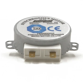 AC 220-240V 4W 6RPM 48mm Dia Micro Synchronous Motor for Warm Air Blower 50/60Hz CW/CCW TYJ50-8A7 microwave oven tray motor
AC 220-240V 4W 6RPM 48mm Dia Micro Synchronous Motor for Warm Air Blower 50/60Hz CW/CCW TYJ50-8A7 microwave oven tray motor