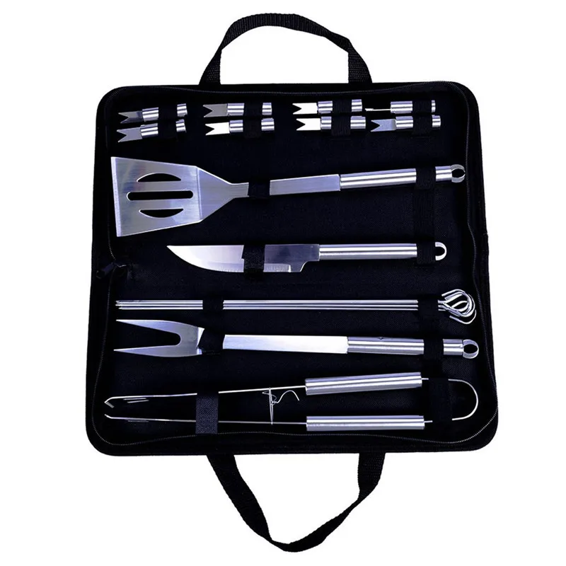 16 Pcs Barbecue Tool, Stainless Steel BBQ Tools Sets Cooking Utensil Set BBQ Grill Tools Kit Barbecue Accessories With Carry BBQ
16 Pcs Barbecue Tool, Stainless Steel BBQ Tools Sets Cooking Utensil Set BBQ Grill Tools Kit Barbecue Accessories With Carry BBQ