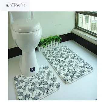 Free Shipping 2pcs Small Stones Coral Velvet Bathroom Bath Mat Set Non Slip 45x50cm&50x80cm Tapis Salle De Bain Tapete Banheiro
Free Shipping 2pcs Small Stones Coral Velvet Bathroom Bath Mat Set Non Slip 45x50cm&50x80cm Tapis Salle De Bain Tapete Banheiro