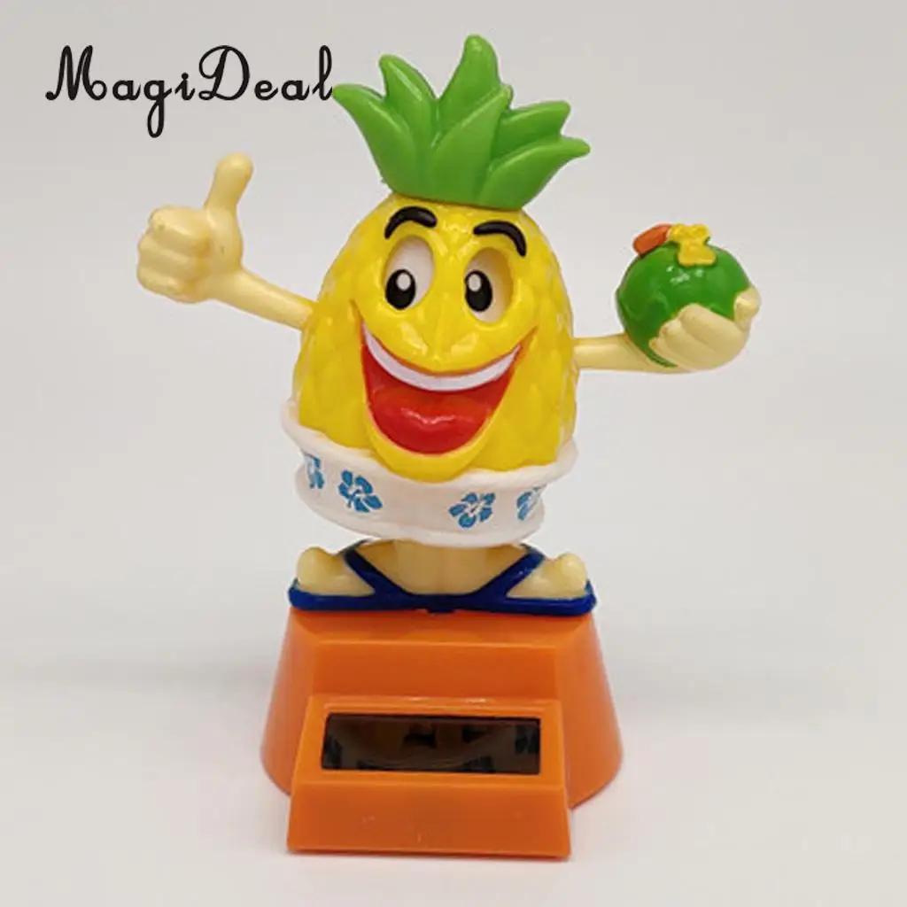 Cartoon Solar Powered Pineapple Figurine - Dancing Swing Fruit Man Model Kids Educational Toy Home Desk Decor
Cartoon Solar Powered Pineapple Figurine - Dancing Swing Fruit Man Model Kids Educational Toy Home Desk Decor