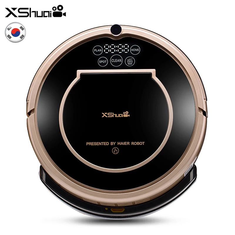 

Haier XShuai T370 Robot Vacuum Cleaner Self-Charging 1500Pa Powerful Suction with Alexa Voice Control WiFi Connected HEPA Filter