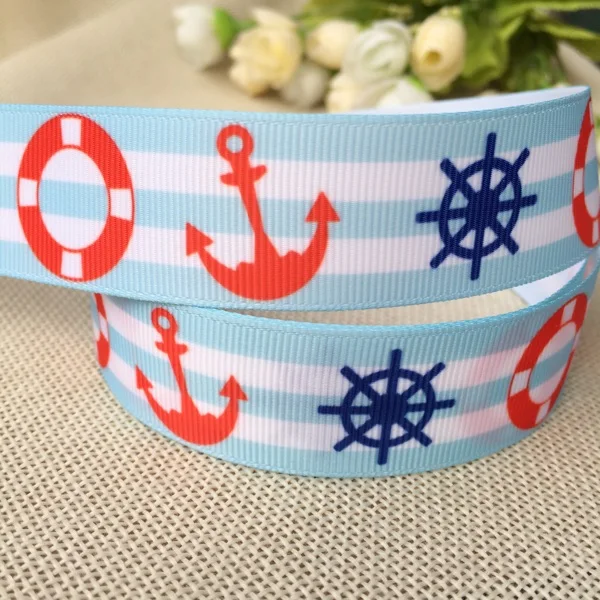 1 "25MM light blue stripes navy sailboat anchor print ribbed ribbon DIY hairpin bowknot material ribbon
1 "25MM light blue stripes navy sailboat anchor print ribbed ribbon DIY hairpin bowknot material ribbon