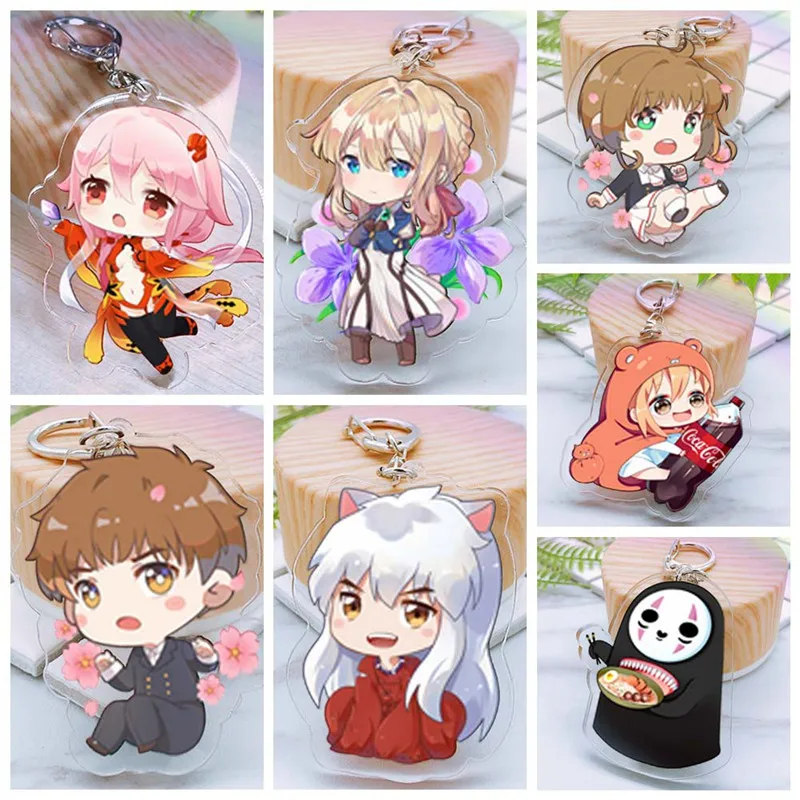 Inuyasha Tokyo Ghoul Keychain Cute Double Sided Saitama Key Chain Pendant Acrylic Anime Accessories Cartoon Key Ring
Inuyasha Tokyo Ghoul Keychain Cute Double Sided Saitama Key Chain Pendant Acrylic Anime Accessories Cartoon Key Ring