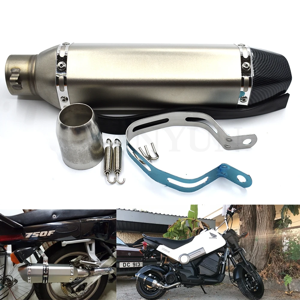 for Motorcycle parts Exhaust Universal 51mm Stainless Steel Motorbike Exhaust Pipe FOR Suzuki stimulate 400 Bandit 250/400 GSX40
for Motorcycle parts Exhaust Universal 51mm Stainless Steel Motorbike Exhaust Pipe FOR Suzuki stimulate 400 Bandit 250/400 GSX40