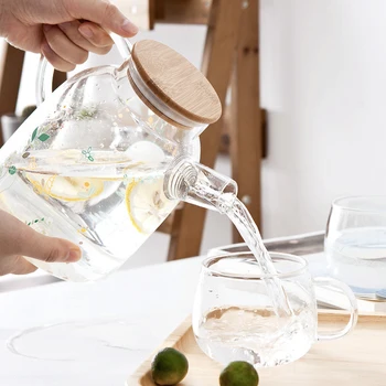 Glass Teapot Pot Kettle Wooden Base Tea Cup Tazas Tumbler Heatproof Drink-ware Pastoral Style Flower Deer Glass Bottle Milk 1pcs
Glass Teapot Pot Kettle Wooden Base Tea Cup Tazas Tumbler Heatproof Drink-ware Pastoral Style Flower Deer Glass Bottle Milk 1pcs