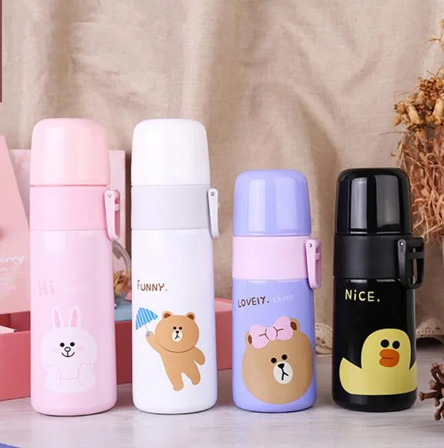 Cute Animal Patten Stainless Steel Thermos Mug Leak-Proof Vacuum Cup With Rope Kids Child Thermal Water Bottle Girls Thermocup
Cute Animal Patten Stainless Steel Thermos Mug Leak-Proof Vacuum Cup With Rope Kids Child Thermal Water Bottle Girls Thermocup