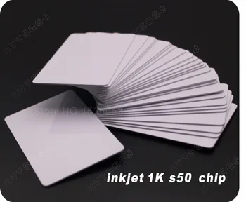 500pcs 13.56MHZ IC Blank Inkjet PVC card for Epson and canon printer 1K S50 inkjet printable tag.
500pcs 13.56MHZ IC Blank Inkjet PVC card for Epson and canon printer 1K S50 inkjet printable tag.