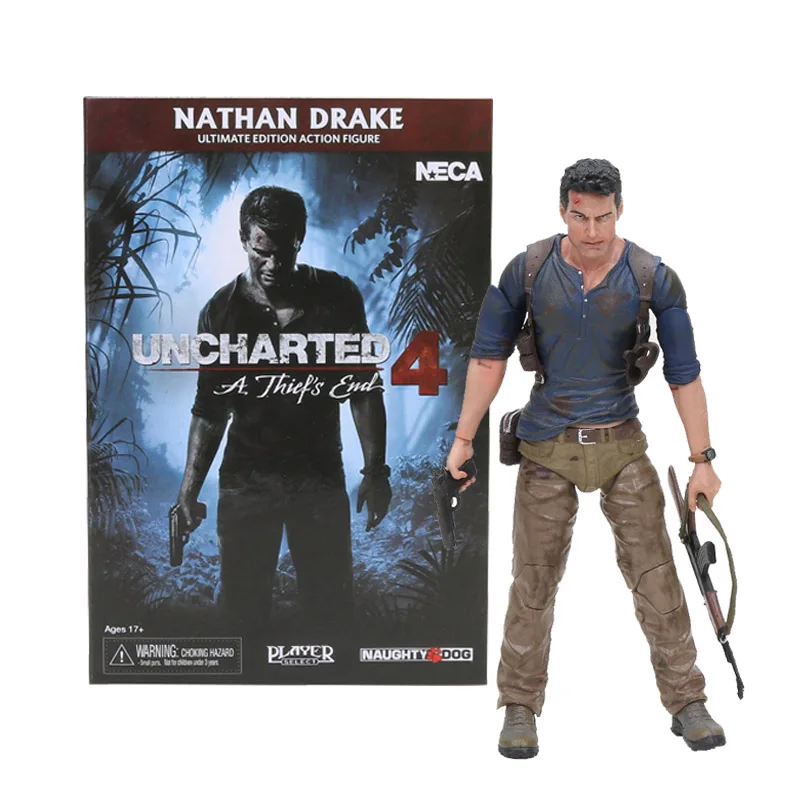 15cm NECA Uncharted 4 A thief's End Figures Nathan Darke Ultimate Edition PVC Action Figure Collectible Model Toy For Gifts
15cm NECA Uncharted 4 A thief's End Figures Nathan Darke Ultimate Edition PVC Action Figure Collectible Model Toy For Gifts