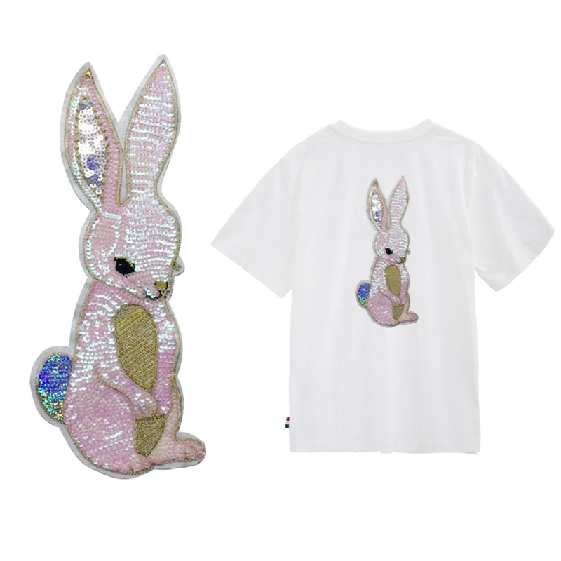 1 Piece 2018 NEW Style Rabbit Animal Sequins Patches Sewing on for Clothes Applique embroidery Diy Accessory Party Decoration
1 Piece 2018 NEW Style Rabbit Animal Sequins Patches Sewing on for Clothes Applique embroidery Diy Accessory Party Decoration