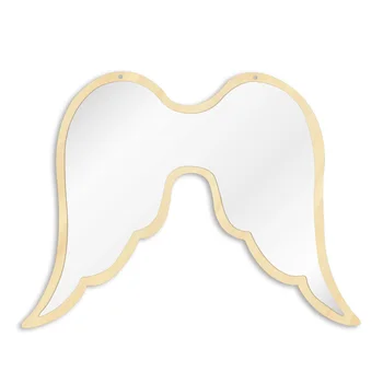 Fantasy Open Angel Wing Wall Mirror Decorative Home Ornament Children Baby Room Nursery Safety Acylic Mirror With Wooden Back
Fantasy Open Angel Wing Wall Mirror Decorative Home Ornament Children Baby Room Nursery Safety Acylic Mirror With Wooden Back