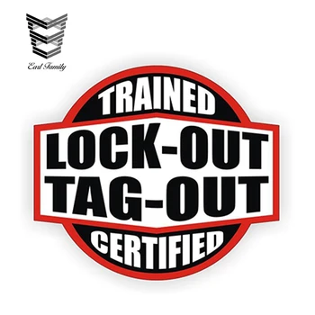 EARLFAMILY 12cm x 10.7cm Lockout Tagout Trained Certified Hard Hat Decal Helmet Sticker Electrician Car Stickers
EARLFAMILY 12cm x 10.7cm Lockout Tagout Trained Certified Hard Hat Decal Helmet Sticker Electrician Car Stickers
