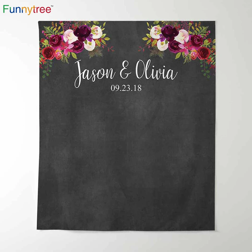 Funnytree photography theme background vintage wedding flowers watercolor blackboard party backdrop photocall new photo prop
Funnytree photography theme background vintage wedding flowers watercolor blackboard party backdrop photocall new photo prop