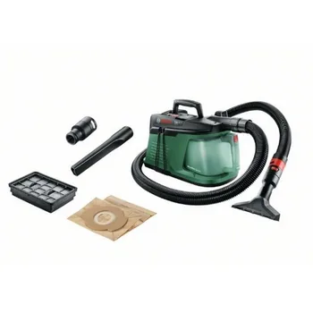 BOSCH 06033D1000 EasyVac3 700 W Outlet on-off automatic Vacuum Cleaner Volume 2,1l Turbine air 35L/s 24mbar 
BOSCH 06033D1000 EasyVac3 700 W Outlet on-off automatic Vacuum Cleaner Volume 2,1l Turbine air 35L/s 24mbar