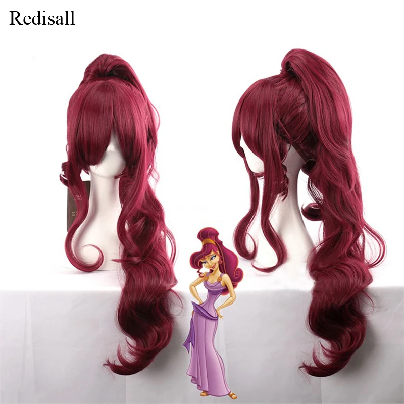 Halloween Cosplay Wig Hercules Megara Meg Dark Red Synthetic Hair Base Wig + Pigtail Role Play Hair for Adult
Halloween Cosplay Wig Hercules Megara Meg Dark Red Synthetic Hair Base Wig + Pigtail Role Play Hair for Adult