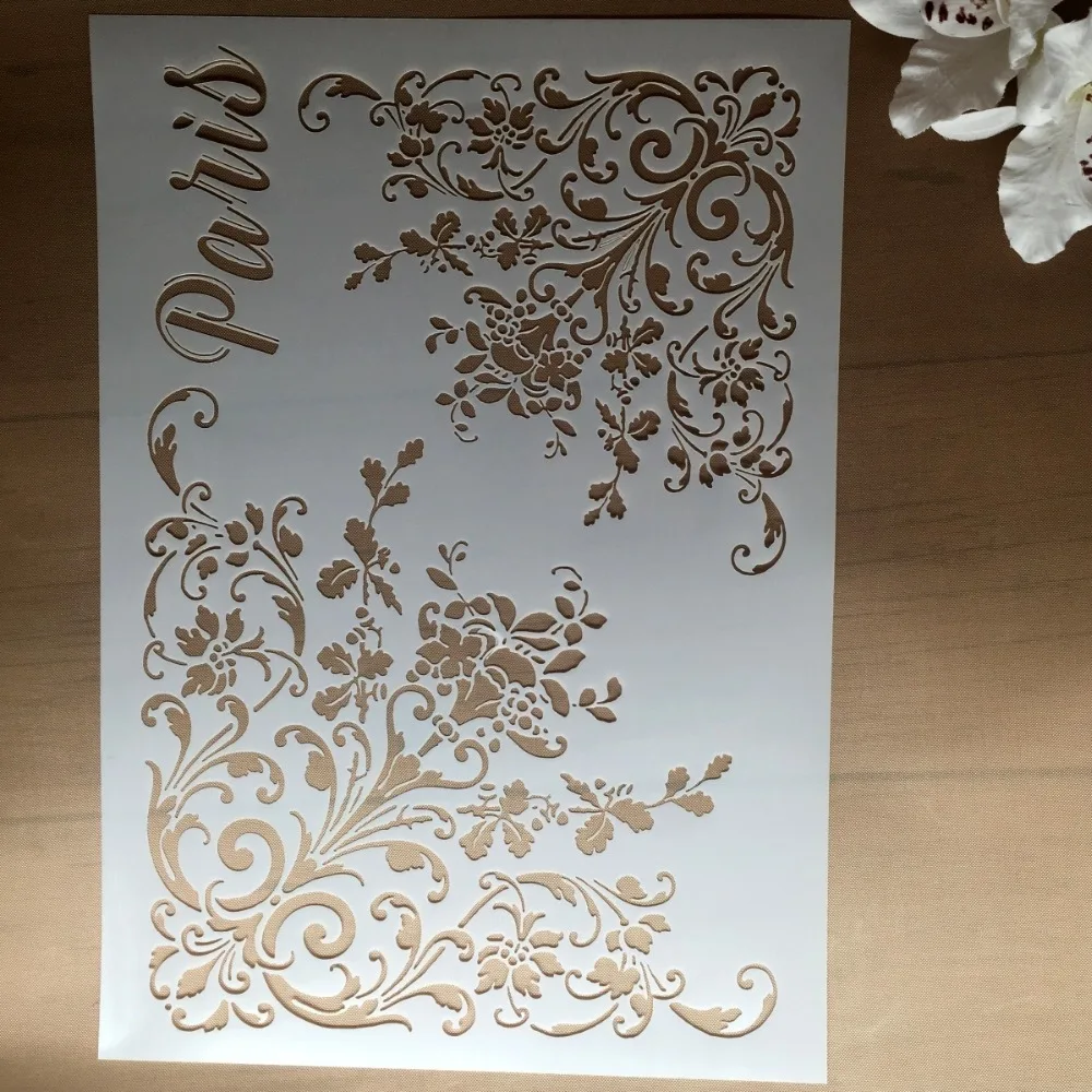Paris A4 DIY Craft Layering Stencils Wall Painting Scrapbooking Stamping Embossing Album Decor Paper Card Template F5107
Paris A4 DIY Craft Layering Stencils Wall Painting Scrapbooking Stamping Embossing Album Decor Paper Card Template F5107