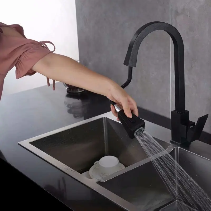 hot and cold mixer water tap can be smoked pull out type kitchen sink basin to black food kitchen faucet all copper
hot and cold mixer water tap can be smoked pull out type kitchen sink basin to black food kitchen faucet all copper
