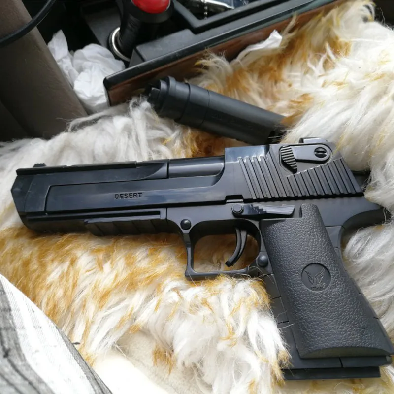 2019 Can Fire Gun Handgun Pistol Model DIY Assembly 3D Puzzle Toy Brain Game Model Bullets(Mung Bean) For Kids gift
2019 Can Fire Gun Handgun Pistol Model DIY Assembly 3D Puzzle Toy Brain Game Model Bullets(Mung Bean) For Kids gift