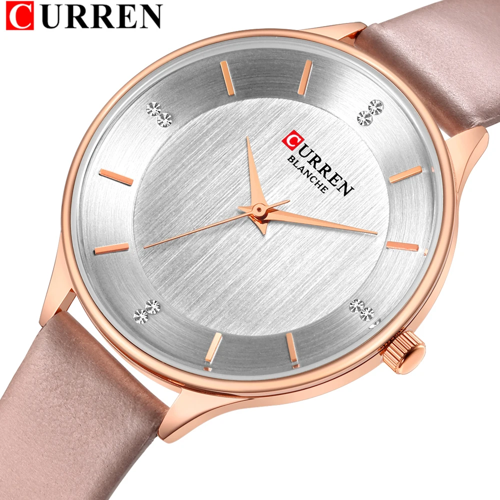 CURREN Watches For Women Top Brand Rhinestone Women's Wriswatch With Leather Ladies Dress Watch Female Clock Relogio Feminino
CURREN Watches For Women Top Brand Rhinestone Women's Wriswatch With Leather Ladies Dress Watch Female Clock Relogio Feminino
