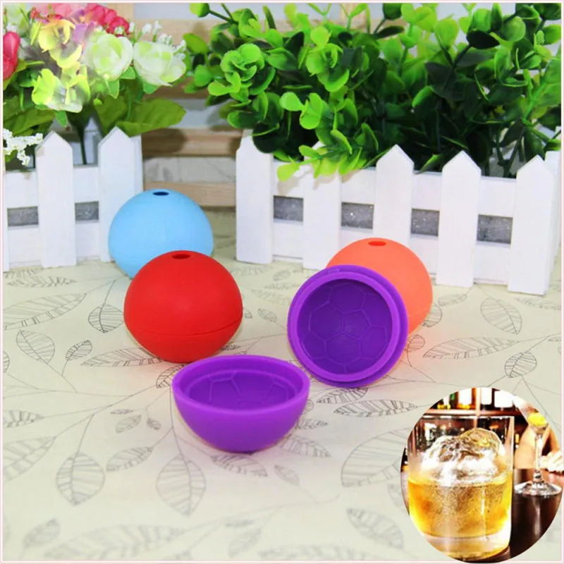 Large Size Round Ball Ice Cube Mold Food Grade Silicone Football Soccer Desert Sphere Mould DIY Cocktail Forma De Gelo
Large Size Round Ball Ice Cube Mold Food Grade Silicone Football Soccer Desert Sphere Mould DIY Cocktail Forma De Gelo